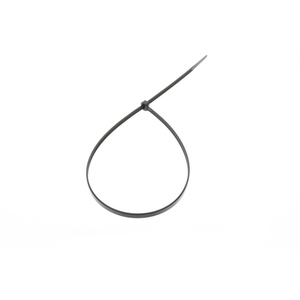 Kimberley CT368BK/100 Nylon Cable Tie, UV Stabilised, 370mm x 4.8mm x 1.4mm, Bundle Diameter 102mm, Loop Tensile Strength 22kg, Black, Pack of 100