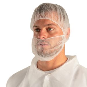 SPP Double Loop Beard Cover - White