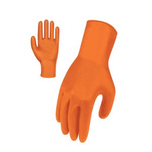 SafeTouch Disposable Nitrile - Industrial - Orange