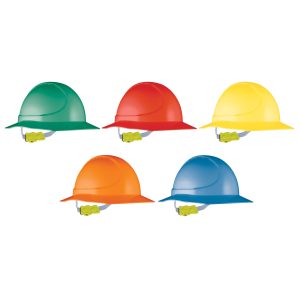 GT12 Type 1 ABS Non-Vented Broad Brim Hard Hat with Ratchet Harness