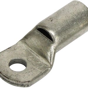 HellermannTyton CL16-8-1 Copper Cable Lug, Crimp Type, 16mm Cable, 8mm Stud, 99.9% Copper, Electro Tinned Finish for Corrosion Resistance
