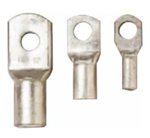 HellermannTyton CL25-12-1 Copper Cable Lug, Crimp Type, 25mm Cable, 12mm Stud, 99.9% Copper, Electro Tinned Finish for Corrosion Resistance