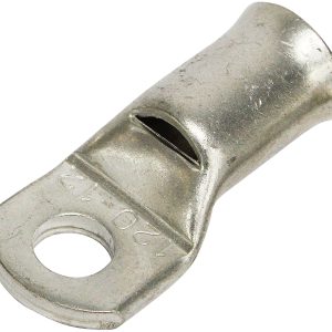 HellermannTyton CL35-10BM-1 Bll Mouth Copper Cable Lug, Crimp Type, 35mm Cable, 10mm Stud, 99.9% Copper, Electro Tinned Finish for Corrosion Resistance